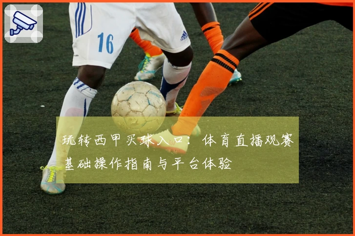 玩转西甲买球入口：体育直播观赛基础操作指南与平台体验